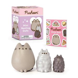 Set 3 figurine - Pusheen Mini Nesting Dolls | Running Press Mini Editions imagine