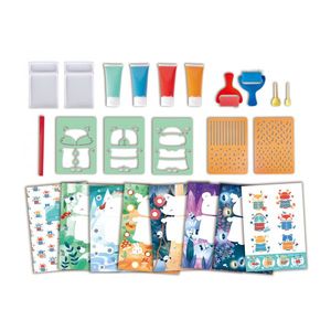 Set creativ - Pictura cu buretele | Hape imagine