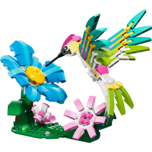 Lego Creator 3 in 1 - Animale salbatice: Colibri colorat (31384) | LEGO imagine