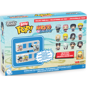 Set 4 figurine - Funko Bitty Pop! Naruto Shippuden - Team 7 | Funko imagine