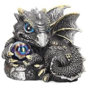 Figurina - Dragon's Gift - Grey | Nemesis Now imagine