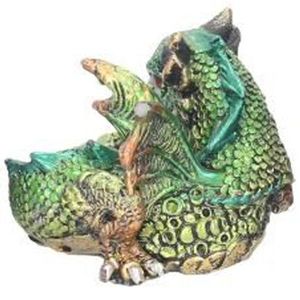 Figurina - Dragon's Reward - Green | Nemesis Now imagine