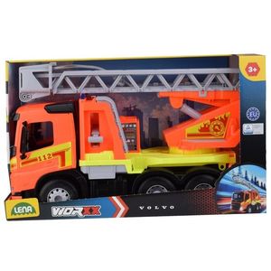 Masina - Camion pompieri Volvo cu scara | Lena imagine