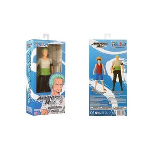 Figurina - One Piece Anime Heroes Mega - Roronoa Zoro, 30 cm | Bandai imagine