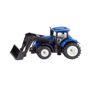 Tractor cu incarcator frontal - New Holland - Albastru | Siku imagine