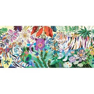 Puzzle 1000 piese - Rainbow Tigers | Djeco imagine