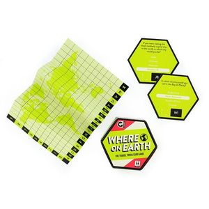 Joc trivia - Hexagon Family - Where on Earth | Ginger Fox imagine