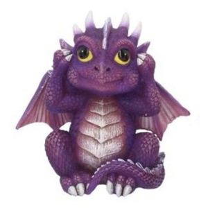 Figurina - Three Wise Dragonlings - Hear No Evil | Nemesis Now imagine