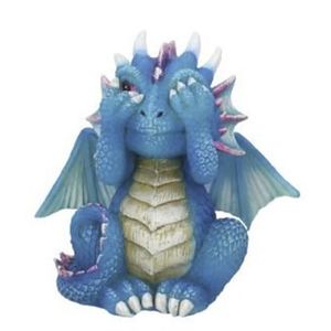 Figurina - Three Wise Dragonlings - See No Evil | Nemesis Now imagine