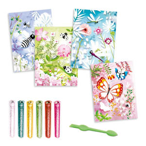 Joc creativ cu sclipici - Fluturi | Djeco imagine