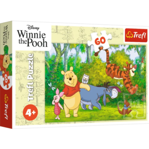 Puzzle 60 piese - Winnie The Pooh - Miere Delicioasa | Trefl imagine