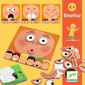 Joc educativ expresii faciale - Emotico | Djeco imagine