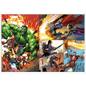 Set 4 puzzle-uri 250 piese - Marvel - Zile Eroice | Trefl imagine