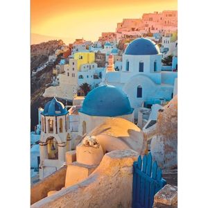 Puzzle 1000 piese - Photo Odyssey - City of Oia - Santorini | Trefl imagine