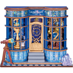 Book Nook - Puzzle 3D 85 piese - Magic Astronomy Shop | Rolife imagine