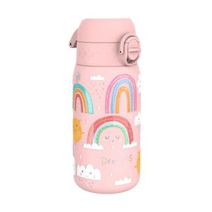 Sticla apa pentru copii, inox, 400ml, Rainbows - Ion8 imagine