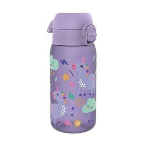 Sticla apa pentru copii, recyclon, 350ml, Periwinkle, Unicorns - Ion8 imagine