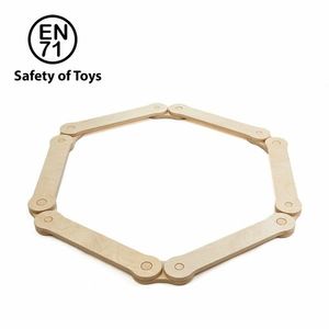 Grindă de echilibru, Hanah Home, Balance Beam, 60x1.5x9.6 cm, Natural imagine