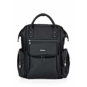 Ghiozdan multifunctional pentru mamici, Wallxpert, Luxella, Negru imagine