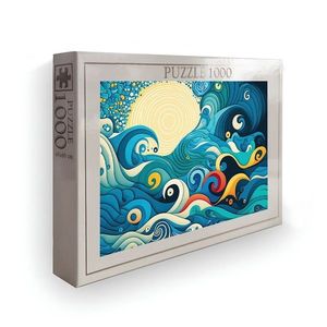 Puzzle, Wallxpert, PZL_0100_1000, Multicolor imagine