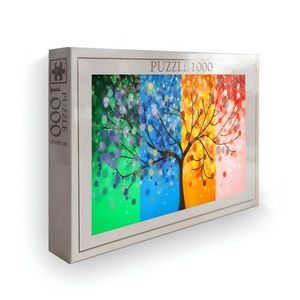 Puzzle, Wallxpert, PZL_0103_1000, Multicolor imagine