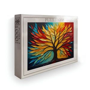 Puzzle, Wallxpert, PZL_0104_1000, Multicolor imagine