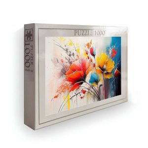 Puzzle, Wallxpert, PZL_0109_1000, Multicolor imagine