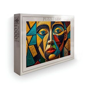 Puzzle, Wallxpert, PZL_0110_1000, Multicolor imagine