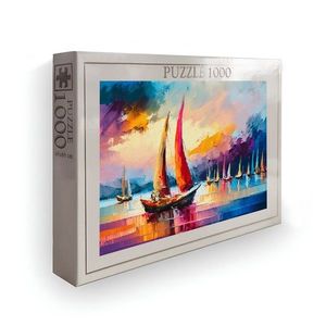 Puzzle, Wallxpert, PZL_0113_1000, Multicolor imagine