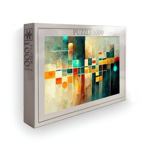 Puzzle, Wallxpert, PZL_0116_1000, Multicolor imagine