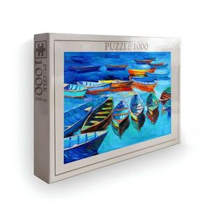 Puzzle, Wallxpert, PZL_0128_1000, Multicolor imagine