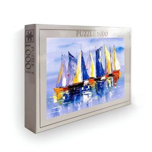 Puzzle, Wallxpert, PZL_0134_1000, Multicolor imagine