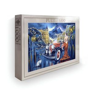 Puzzle, Wallxpert, PZL_0135_1000, Multicolor imagine