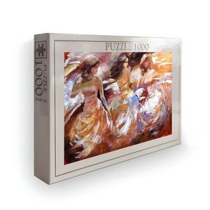 Puzzle, Wallxpert, PZL_0138_1000, Multicolor imagine