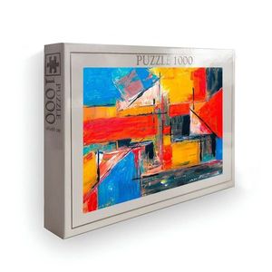 Puzzle, Wallxpert, PZL_0149_1000, Multicolor imagine
