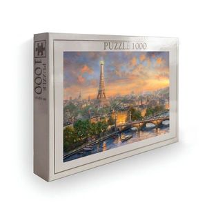 Puzzle, Wallxpert, PZL_015_1000, Multicolor imagine