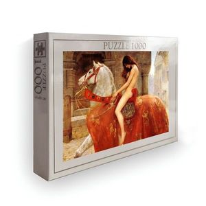 Puzzle, Wallxpert, PZL_0163_1000, Multicolor imagine