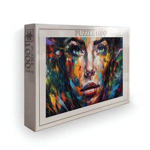 Puzzle, Wallxpert, PZL_0164_1000, Multicolor imagine