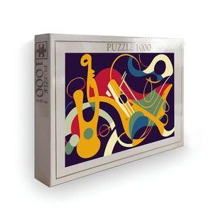 Puzzle, Wallxpert, PZL_0165_1000, Multicolor imagine