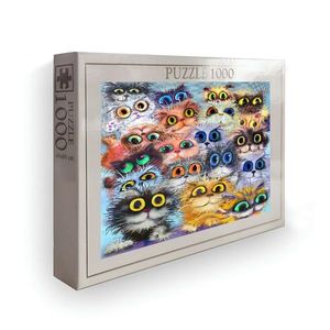 Puzzle, Wallxpert, PZL_0166_1000, Multicolor imagine