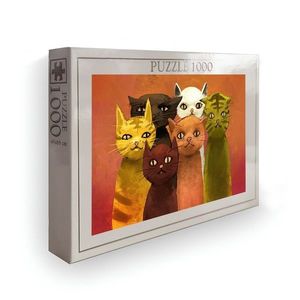 Puzzle, Wallxpert, PZL_0172_1000, Multicolor imagine