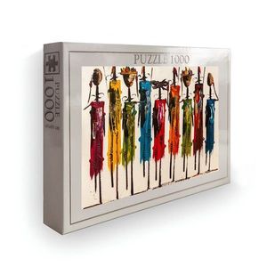 Puzzle, Wallxpert, PZL_0188_1000, Multicolor imagine