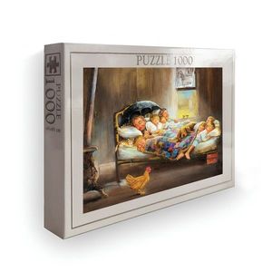 Puzzle, Wallxpert, PZL_06_1000, Multicolor imagine