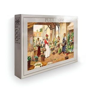 Puzzle, Wallxpert, PZL_08_1000, Multicolor imagine