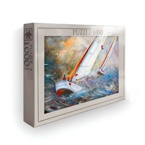 Puzzle, Wallxpert, PZL_090_1000, Multicolor imagine