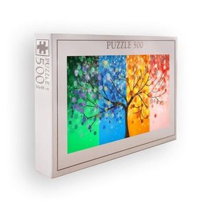 Puzzle, Wallxpert, PZL_0103_500, Multicolor imagine
