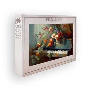 Puzzle, Wallxpert, PZL_0107_500, Multicolor imagine
