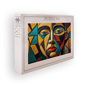 Puzzle, Wallxpert, PZL_0110_500, Multicolor imagine