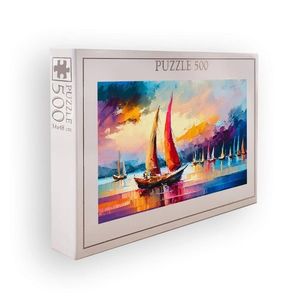 Puzzle, Wallxpert, PZL_0113_500, Multicolor imagine