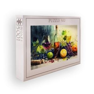 Puzzle, Wallxpert, PZL_0114_500, Multicolor imagine